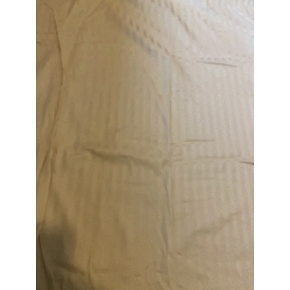 Egyptian Cotton‎ 100% Duvet Set Queen Damask Stripes In Taupe 3pc